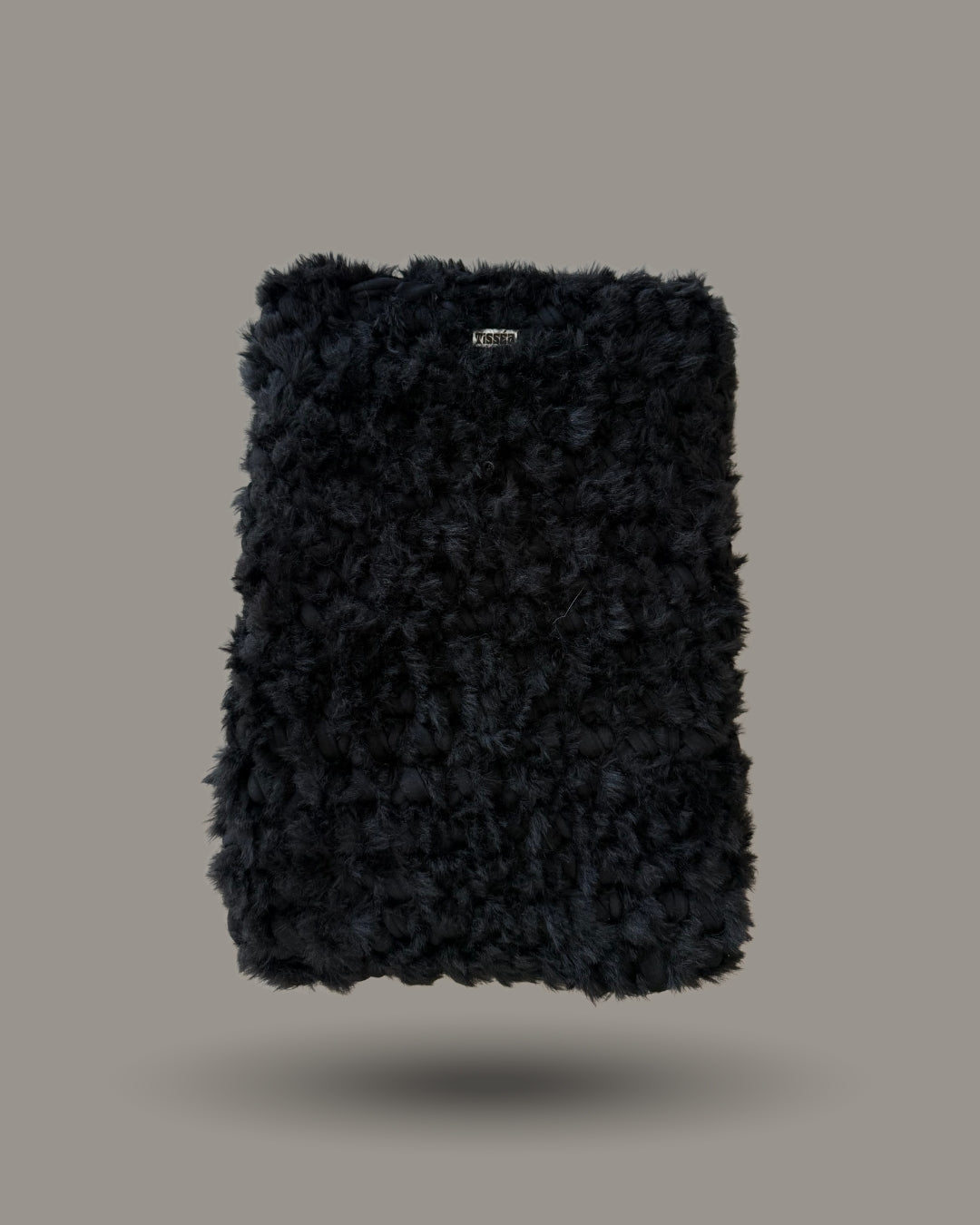 Luna Ordinateur Fourrure noire